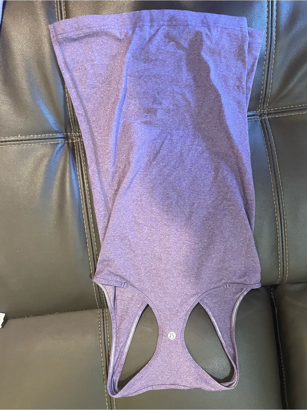 lululemon athletica Kids Heather Purple One-Piece Tank